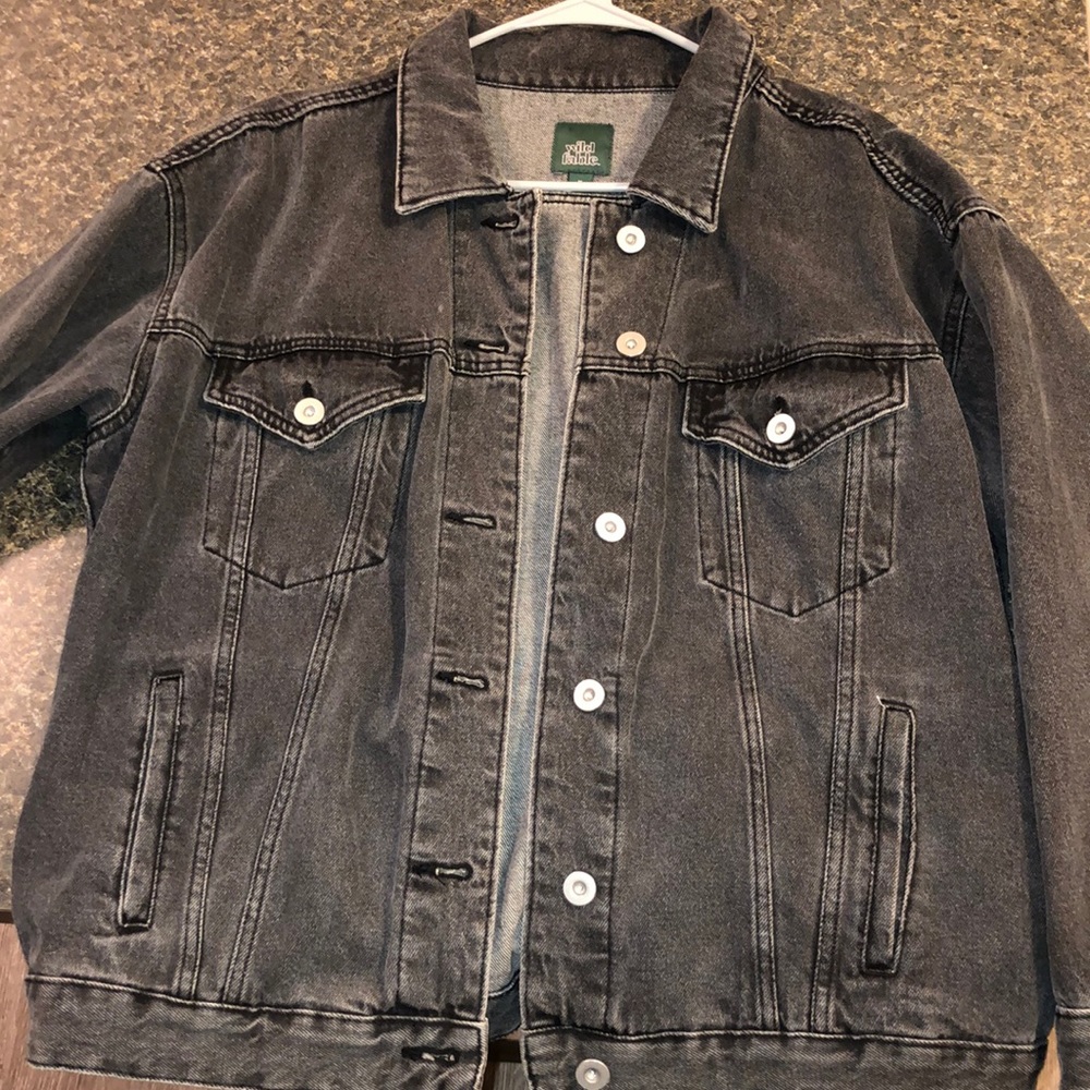Wild Fable Black Jean Jacket